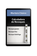Mortero Clásico (Calculadora para revoques)