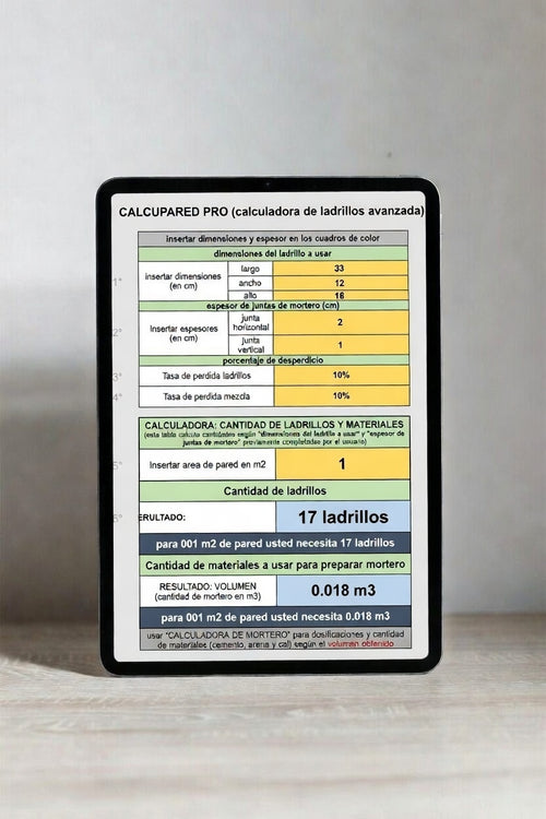 Calcupared Pro – by JK Construcciones